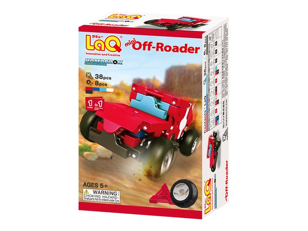 LaQ Hamacron Constructor Mini Off Roader 38pcs SP Parts 8pcs