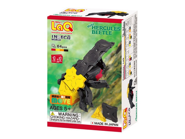 LaQ Insect World Mini Hercules Beetle 64pcs