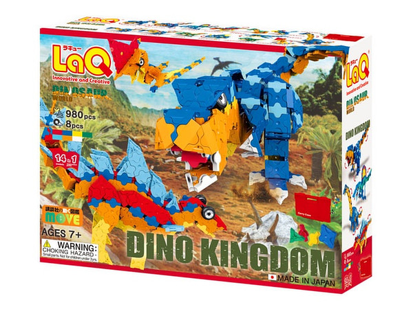 LaQ Dinosaur World Dino Kingdom 980pcs SP Parts 8pcs