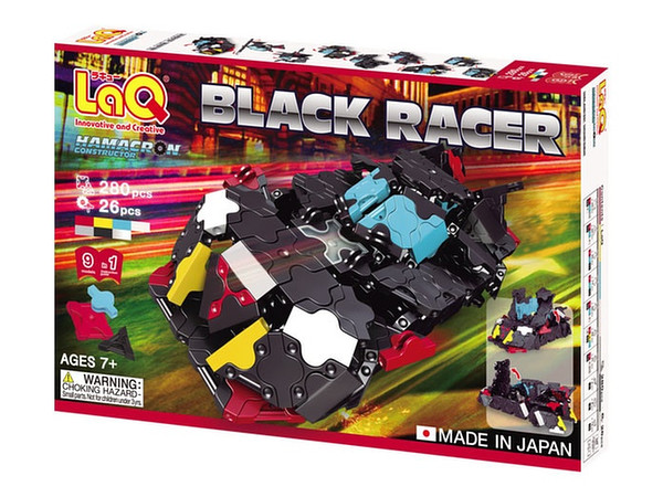 LaQ Hamacron Constructor Black Racer 280pcs SP Parts 26pcs