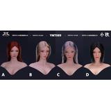 1/6 女性ヘッドB : Light Gold Long Straight Hair | HLJ.co.jp