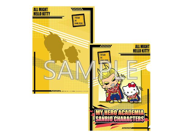 My Hero Academia x Sanrio: Clear File A All Might, Hello Kitty
