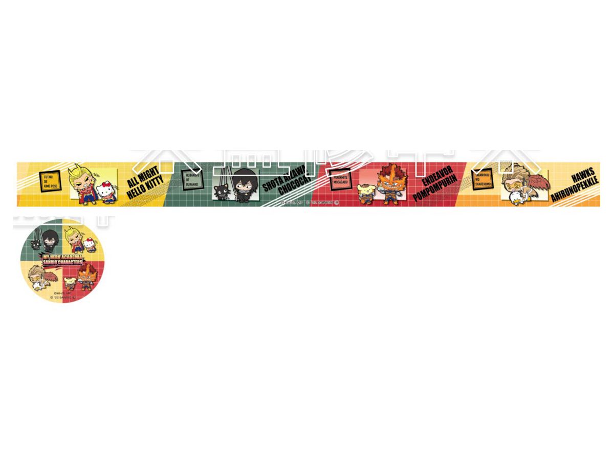 My Hero Academia x Sanrio: Masking Tape A Pro Heros