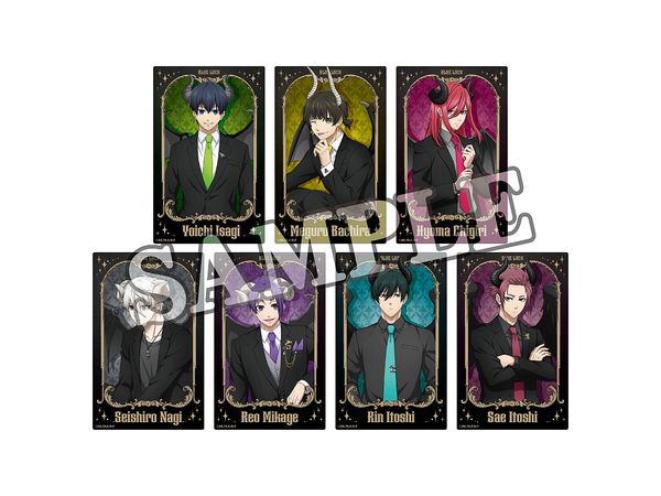 BLUE LOCK : Clear Card Set The Seven Deadly Sinners