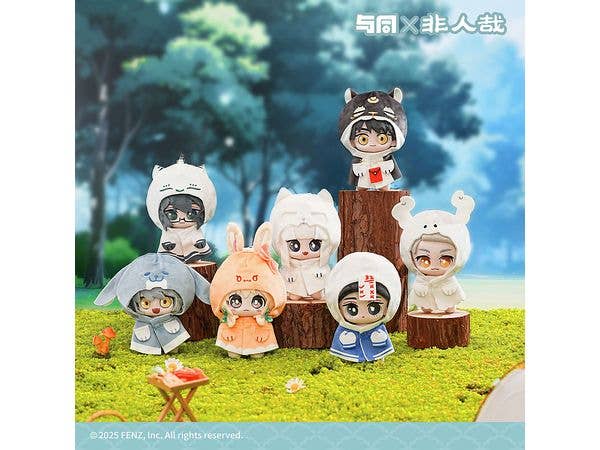 YU TONG x Fei Ren Zai Otete dashite Series Trading Plush 1Box 6pcs
