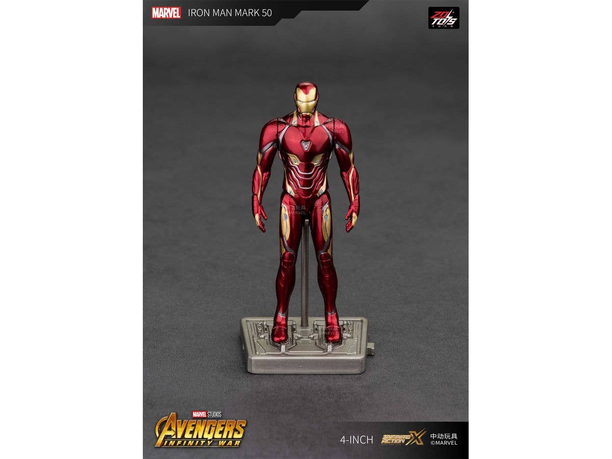 4-inch Iron Man MK50