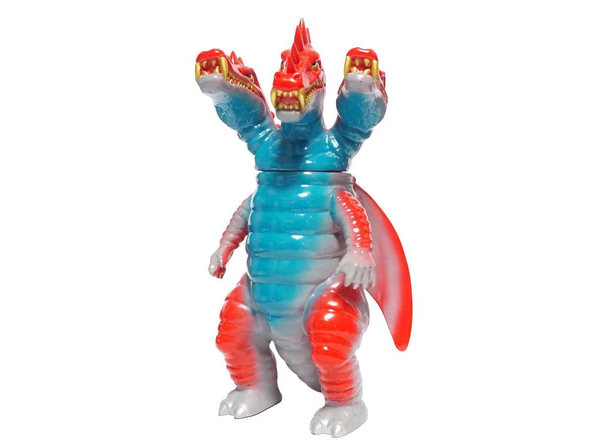 Three-headed dragon, medium size, red dragon (Kouryuu) color version