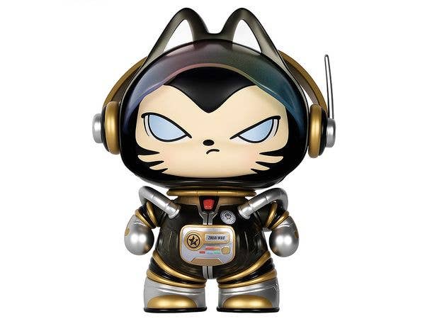 Astronaut Non-Scale Figure Black Gold