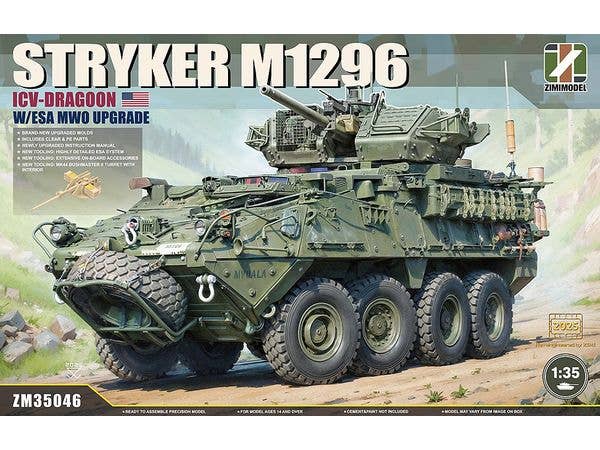 Stryker M1296 ICV-Dragoon with ESA MWO Upgrade