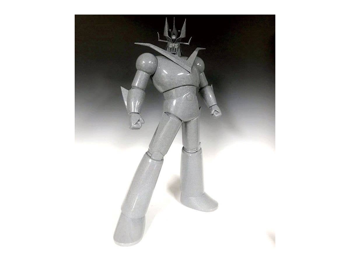 Great Mazinger Stone Statue Ver. Soft Vinyl Kit (Unpainted)