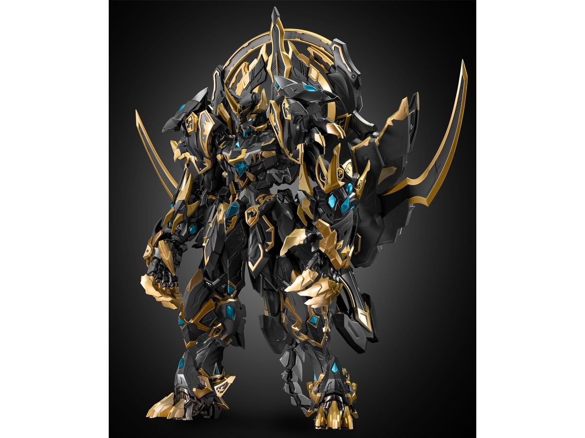 CD-02B Four Great Beasts Black Tiger Alloy Action Figure