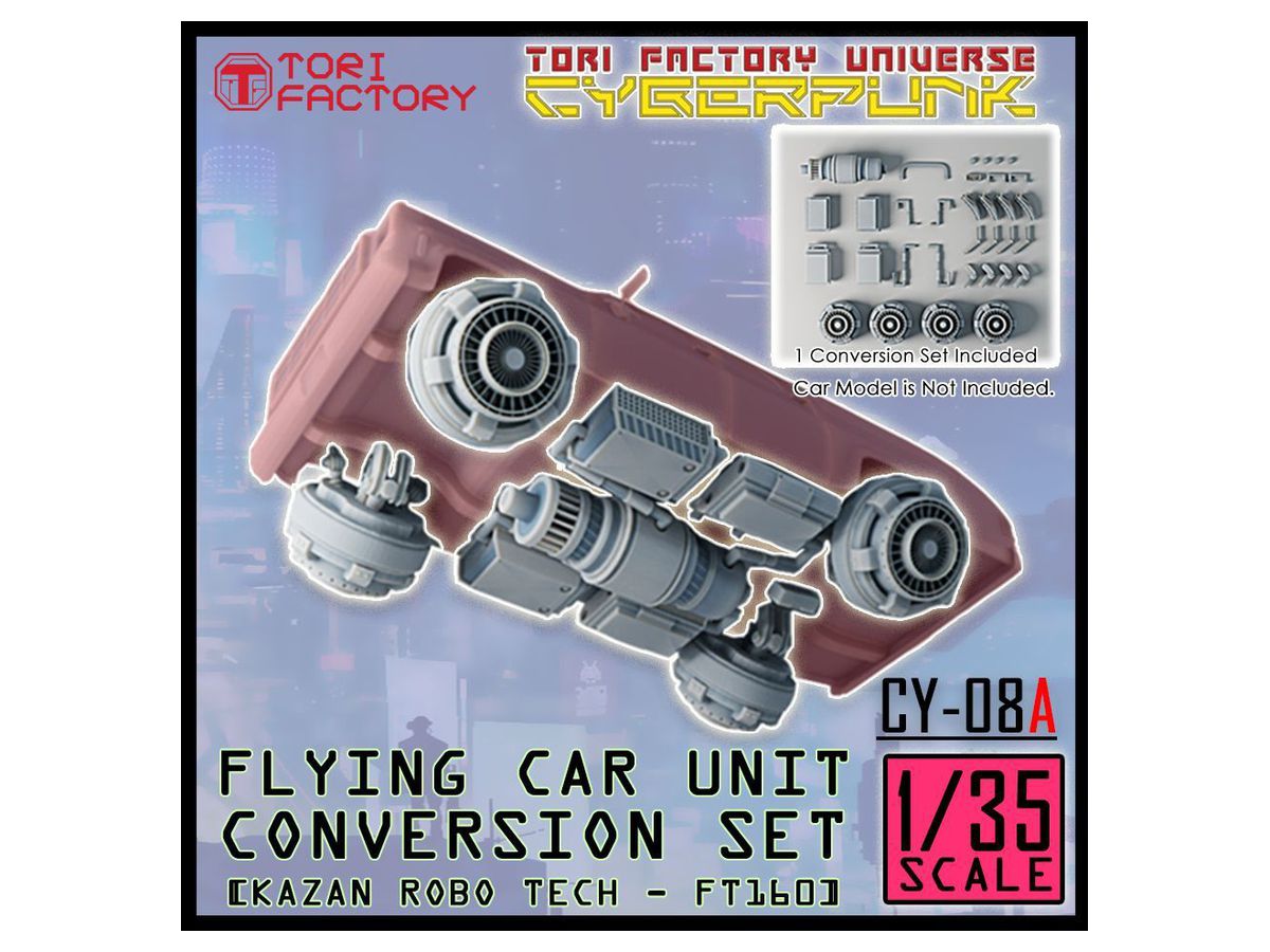 1/35 scale Flying Car Unit Conversion Set Vladimir Motors - FT160