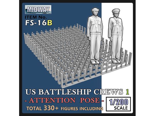 WWII US Navy Battleship Crew Set #1 Watch Out