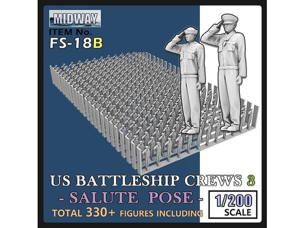 WWII US Navy Battleship Crew Set #3 Salute