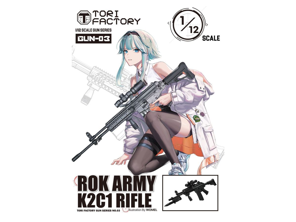 Current Korean Army (ROKA) K2C1 Assault Rifle