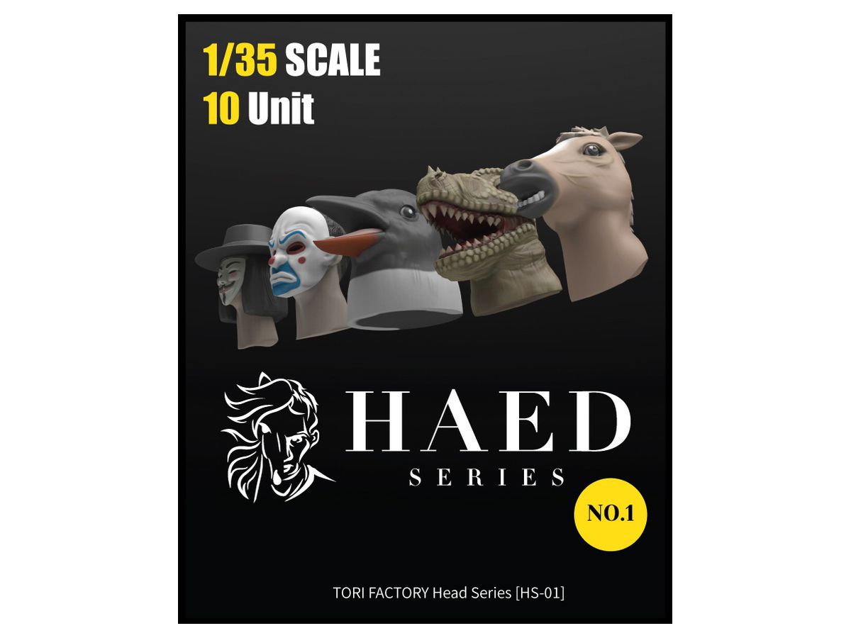 Head Series Vol.1 Mask Set (10pcs)