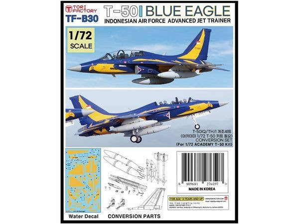 Modern Indonesian T-50I Blue Eagles Decal/Conversion Set (Academy)