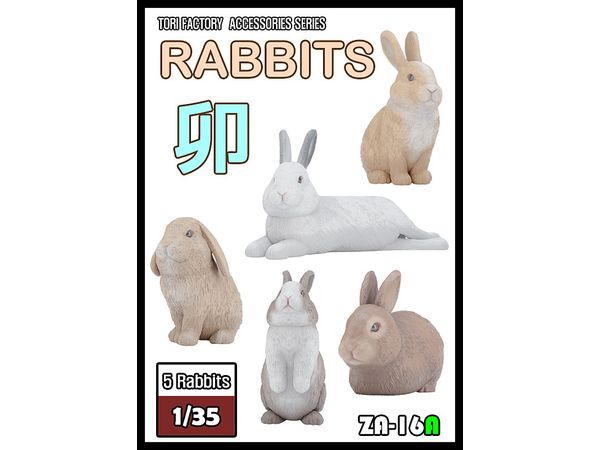 Diorama Accessories Rabbit Set (5 points)