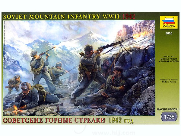 Soviet Mountain Infantry WWII 1942