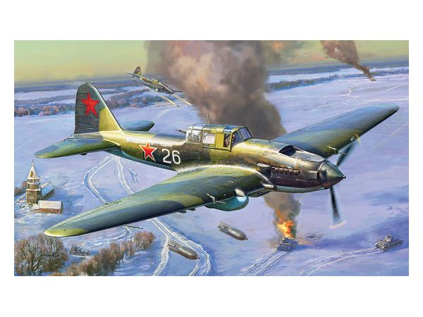 IL-2 Stormovik Double-Seat Attack Aircraft 1943