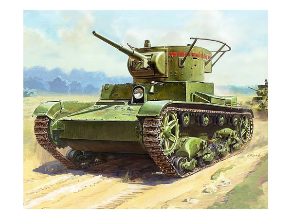 Soviet Light Tank T-26 (Mod.1933)