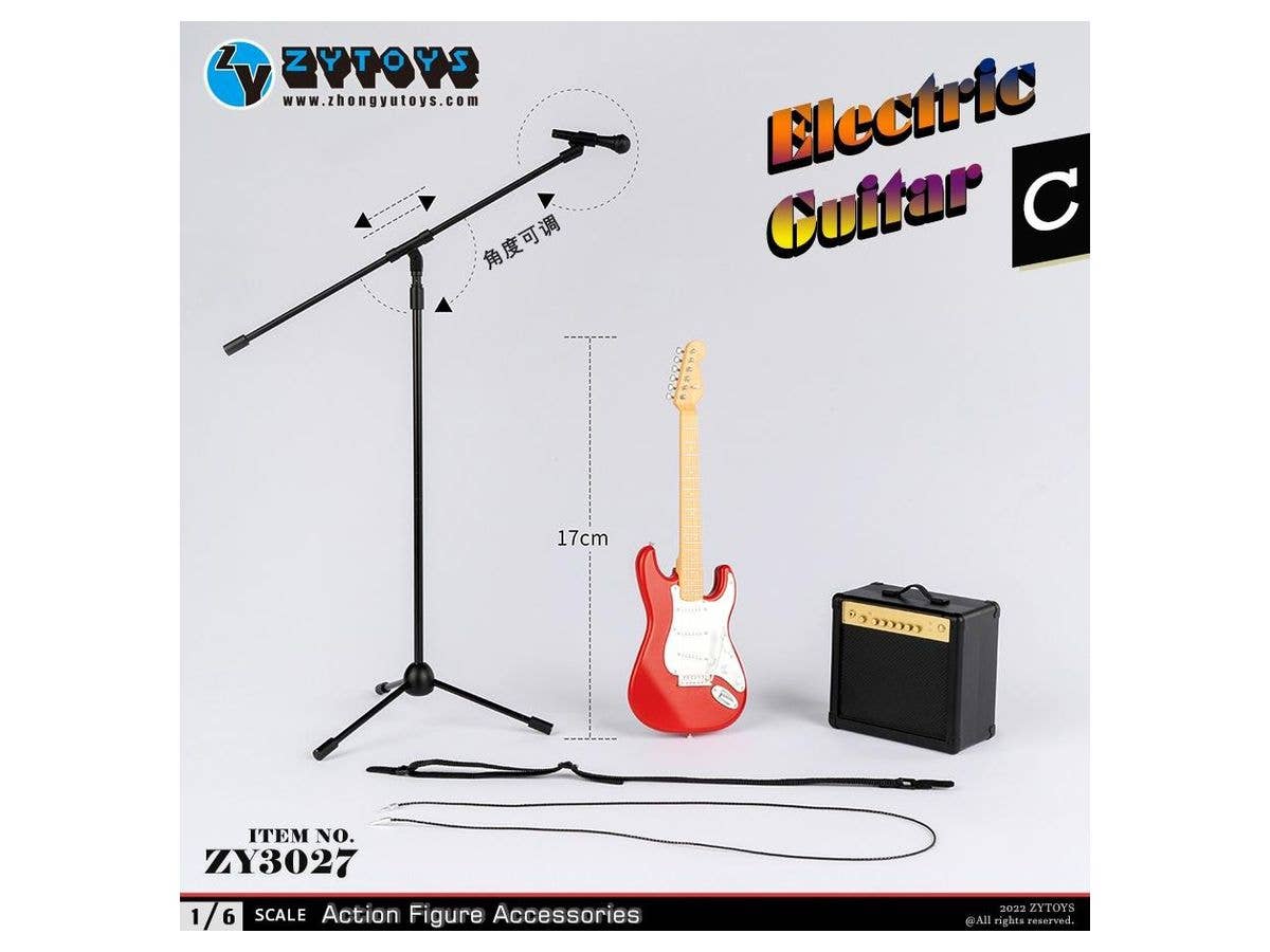 Electric Guitar Set C (Red)