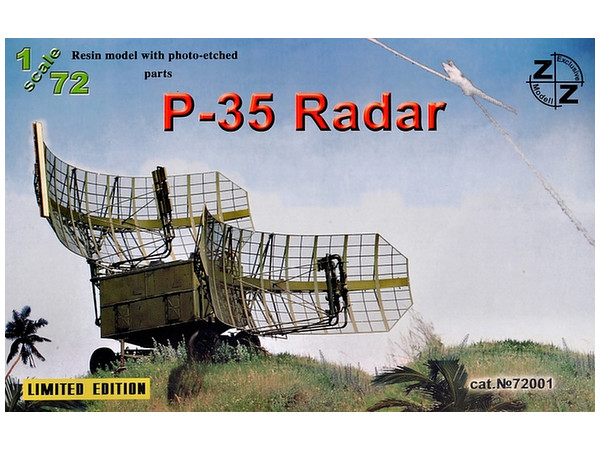 P-35 Soviet Radar (Resin Model with Photo-Etched Parts)