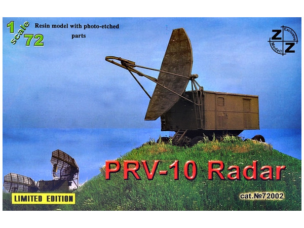 PRV-10 Soviet Radar (Resin Model with Photo-Etched Parts)