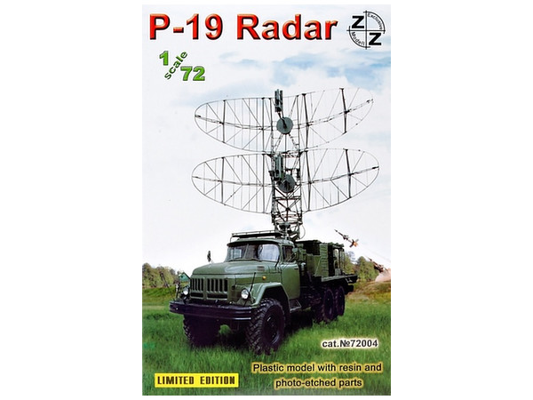P-19 Soviet Radar Vehicle (Plastic Model with Resin and Photo-Etched Parts)